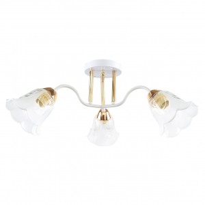 Люстра классическая 12241/3WT+FGD CL купить оптом в ЭкономСвет