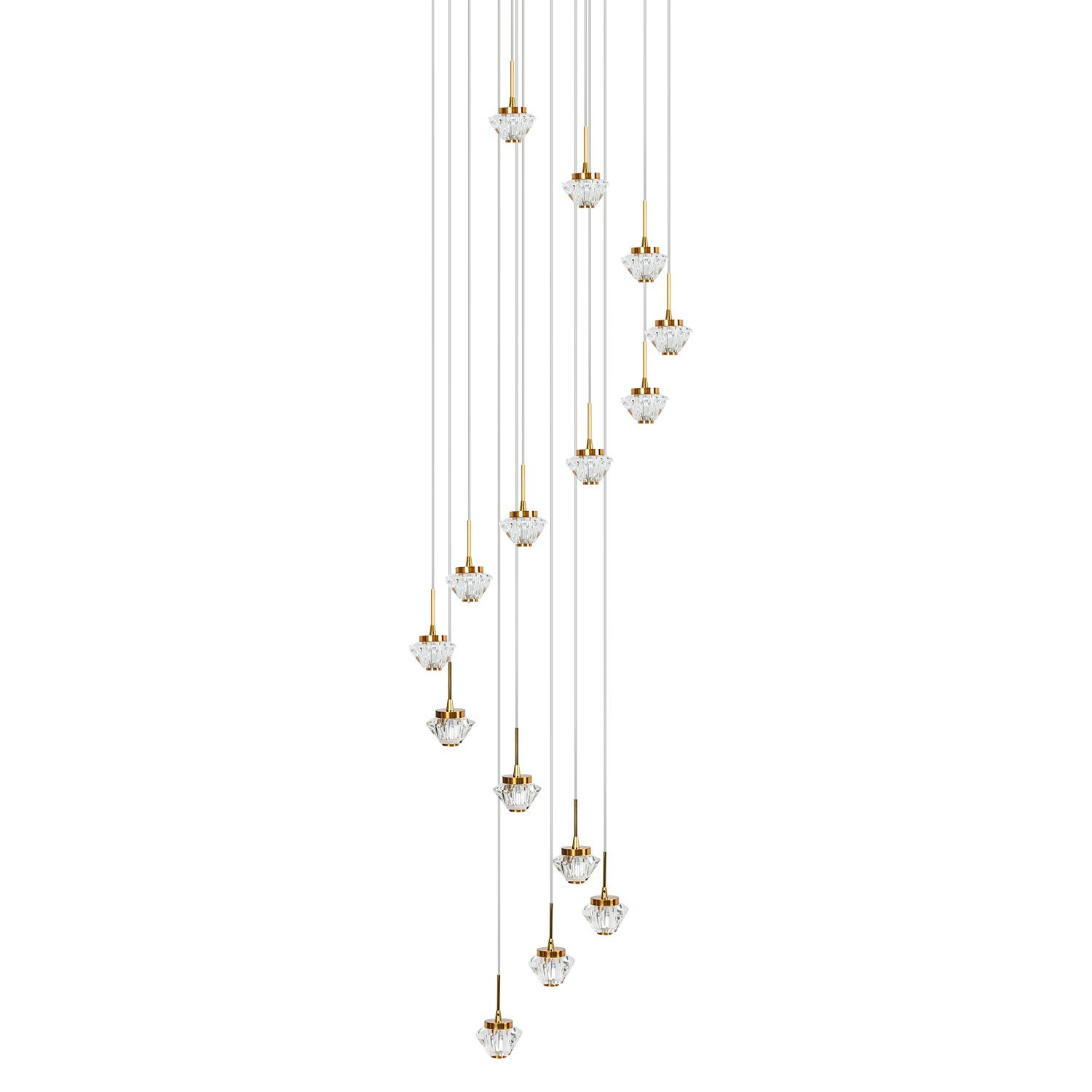 Подвесной светодиодный светильник G52143/15BRS CL