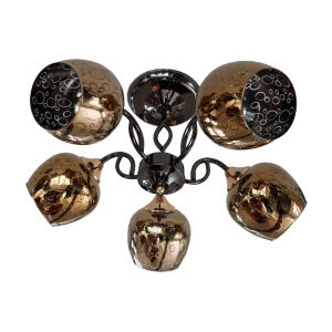 Потолочный светильник 31884/5BK+FGD FGD купить оптом в ЭкономСвет