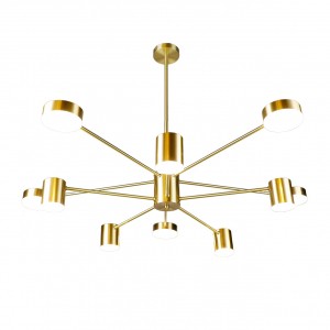 Люстра светодиодная G31204/10COP WT купить оптом в ЭкономСвет