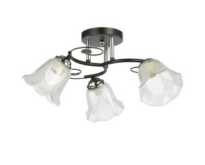 Потолочный светильник 20136/3BK+CR WCL купить оптом в ЭкономСвет