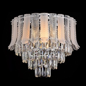 Люстра хрустальная G22024/7CR+CL+WT купить оптом в ЭкономСвет