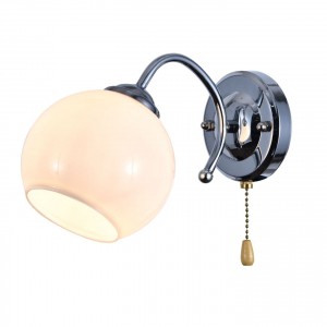 Настенный светильник 60002/1wCR WT купить оптом в ЭкономСвет