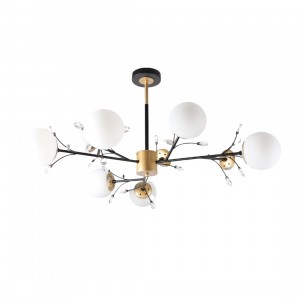 Светильник в стиле модерн 51638/9BK+GD WT купить оптом в ЭкономСвет