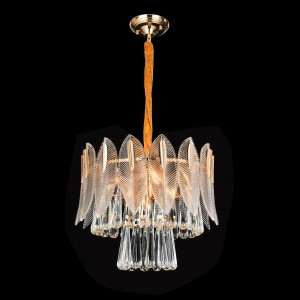 Потолочная люстра G21142/8GD+CL купить оптом в ЭкономСвет