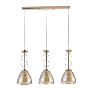 Подвесной светильник 30104/3GD AMB купить оптом в ЭкономСвет