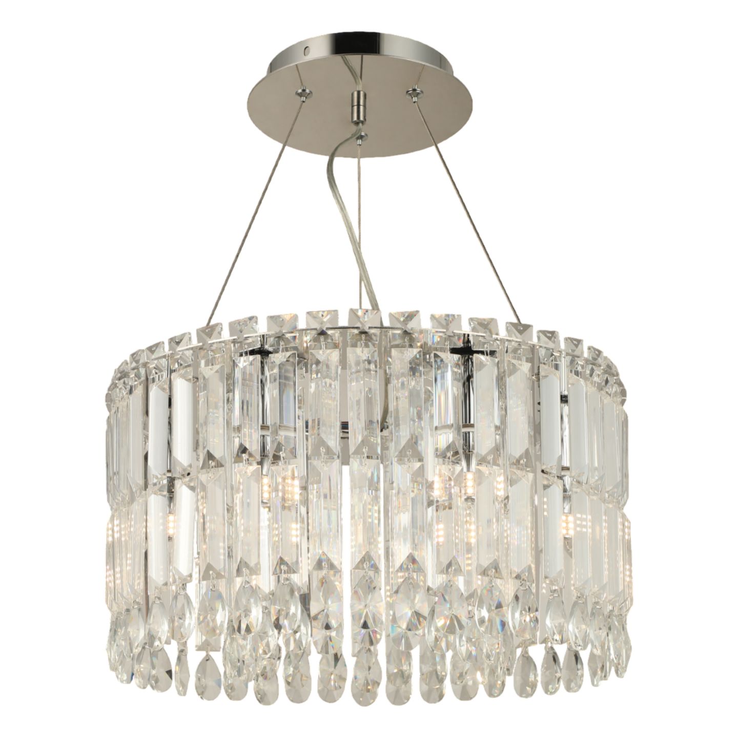 Люстра хрустальная 15028/6CR CL