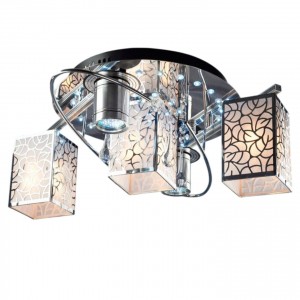 Потолочный светильник 8207/3+2CR RC WTLED купить оптом в ЭкономСвет