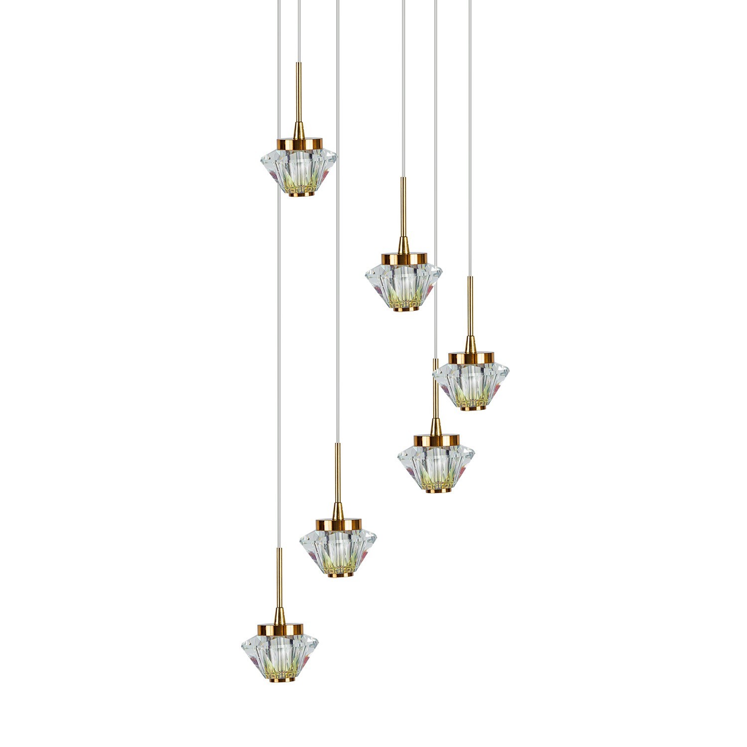 Подвесной светодиодный светильник G52143/6BRS RNB