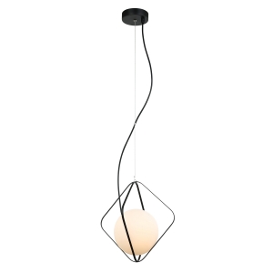 Потолочный светильник G51197/1BK WT купить оптом в ЭкономСвет