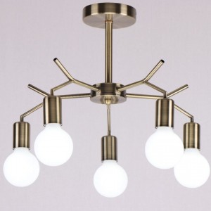 Потолочный светильник 13190/5AB WT купить оптом в ЭкономСвет