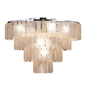 Люстра хрустальная 15031/7CR+WCL купить оптом в ЭкономСвет