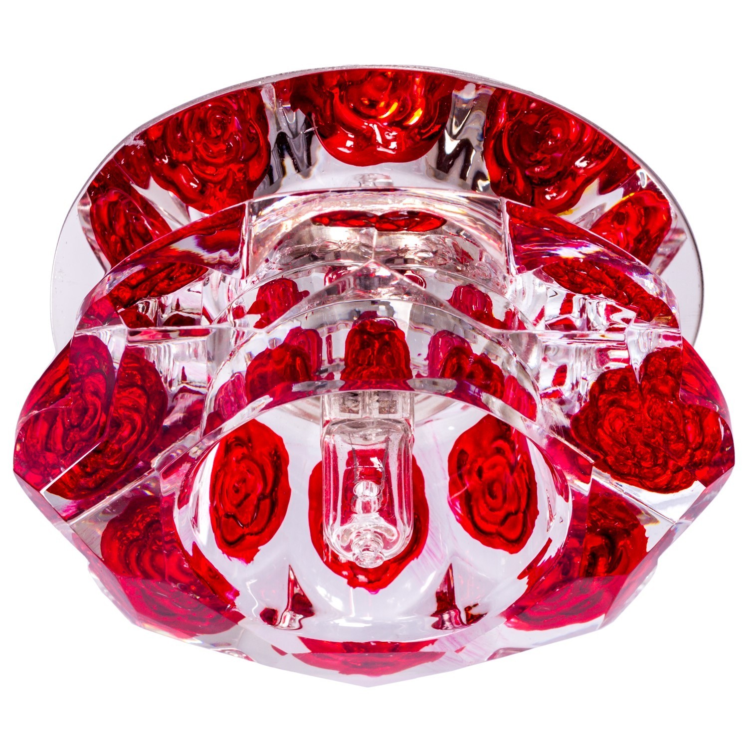 Точечный светильник F3623-S CR CL+RD G4