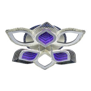 Потолочный светодиодный светильник 51256/6+1WT RBP+3D купить оптом в ЭкономСвет