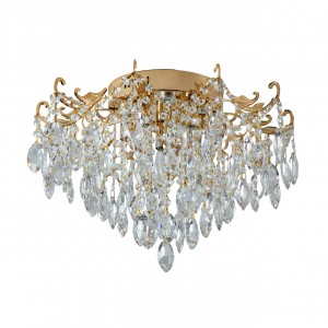 Люстра хрустальная 15543/8+8FGD+CL WTLED купить оптом в ЭкономСвет