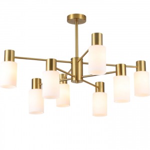 Потолочная люстра G11062/8COP WT купить оптом в ЭкономСвет