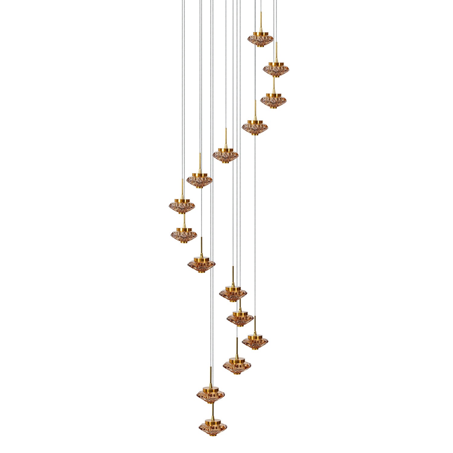 Подвесной светодиодный светильник G52144/15BRS TEA