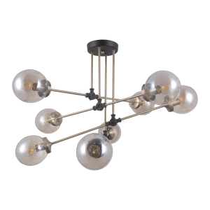 Потолочный светильник G71162/8BK+AB AMB купить оптом в ЭкономСвет