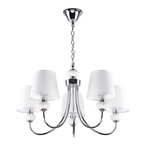 Светильник классический 17006/5CR WT купить оптом в ЭкономСвет