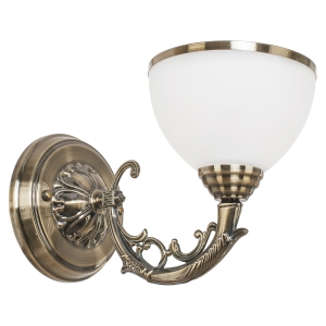 Бра классическое 72702/1wAB WT купить оптом в ЭкономСвет