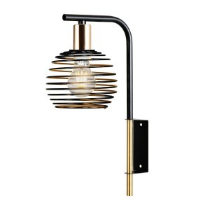 Бра 11152/1wBK BK+GD купить оптом в ЭкономСвет