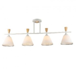 Люстра в стиле модерн 12256/4WT+WD WT купить оптом в ЭкономСвет