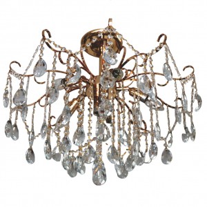 Люстра хрустальная B21084/7FGD+CL купить оптом в ЭкономСвет