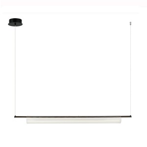 Подвесной светодиодный светильник G52136/1S BK CL купить оптом в ЭкономСвет