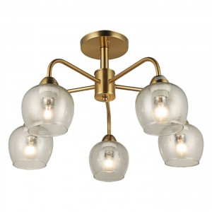 Потолочный светильник 13188/5GD CL купить оптом в ЭкономСвет