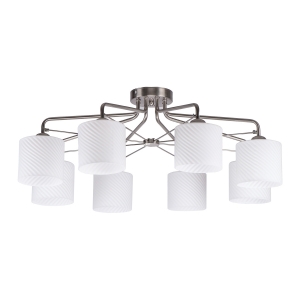 Потолочный светильник 65044/8SN WT купить оптом в ЭкономСвет