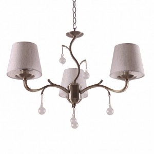 Люстра классическая 13146/3AB WT купить оптом в ЭкономСвет