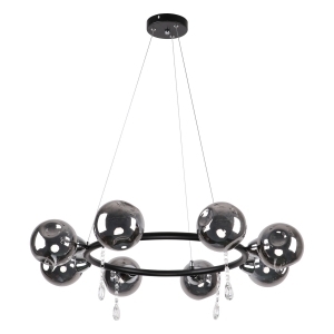 Потолочный светильник 10115/8CR+BK SM купить оптом в ЭкономСвет