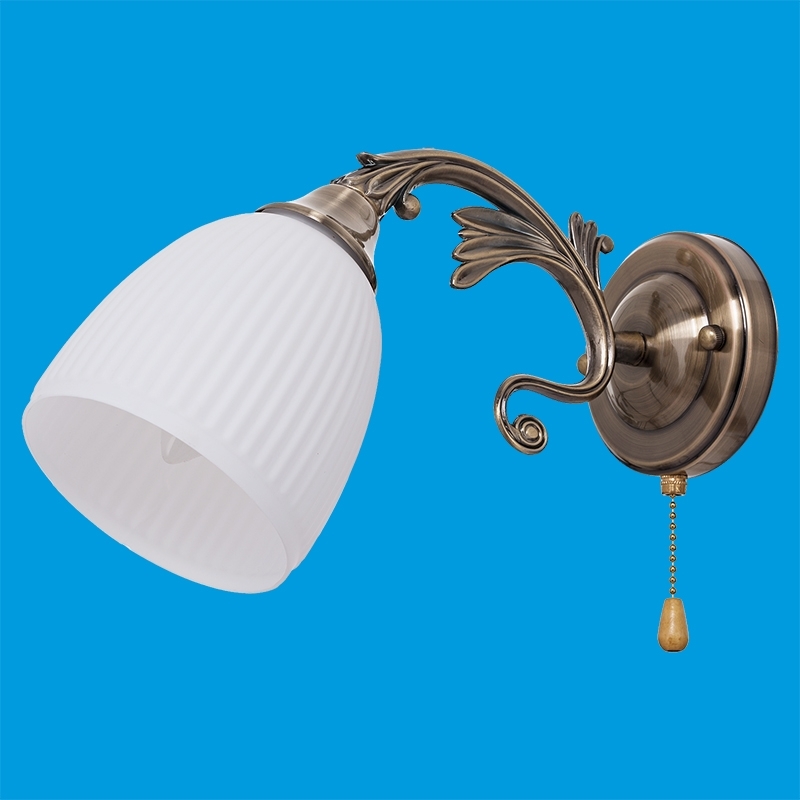 Бра классическое 085M/1wAB WT - царапины, другой плафон