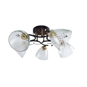 Люстра классическая 12234/5BK+FGD CL купить оптом в ЭкономСвет