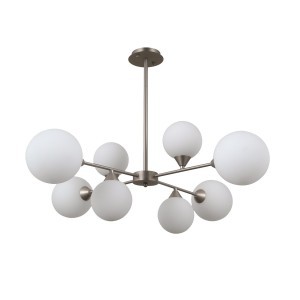 Потолочная люстра G31206/8SN WT купить оптом в ЭкономСвет