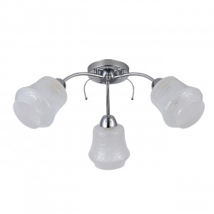 Люстра эконом 12171/3CR WT купить оптом в ЭкономСвет