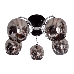 Потолочный светильник 31875/5CR+BK SM купить оптом в ЭкономСвет