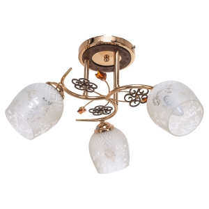 Потолочный светильник 1425YX/3FGD WT купить оптом в ЭкономСвет