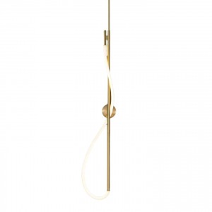 Потолочный светодиодный светильник G61350/1P BRS купить оптом в ЭкономСвет