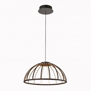 Подвесной светодиодный светильник G52150/1BK BK купить оптом в ЭкономСвет