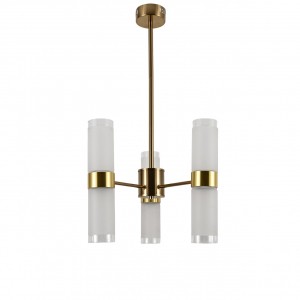 Люстра в стиле модерн 10258/6COP WT купить оптом в ЭкономСвет