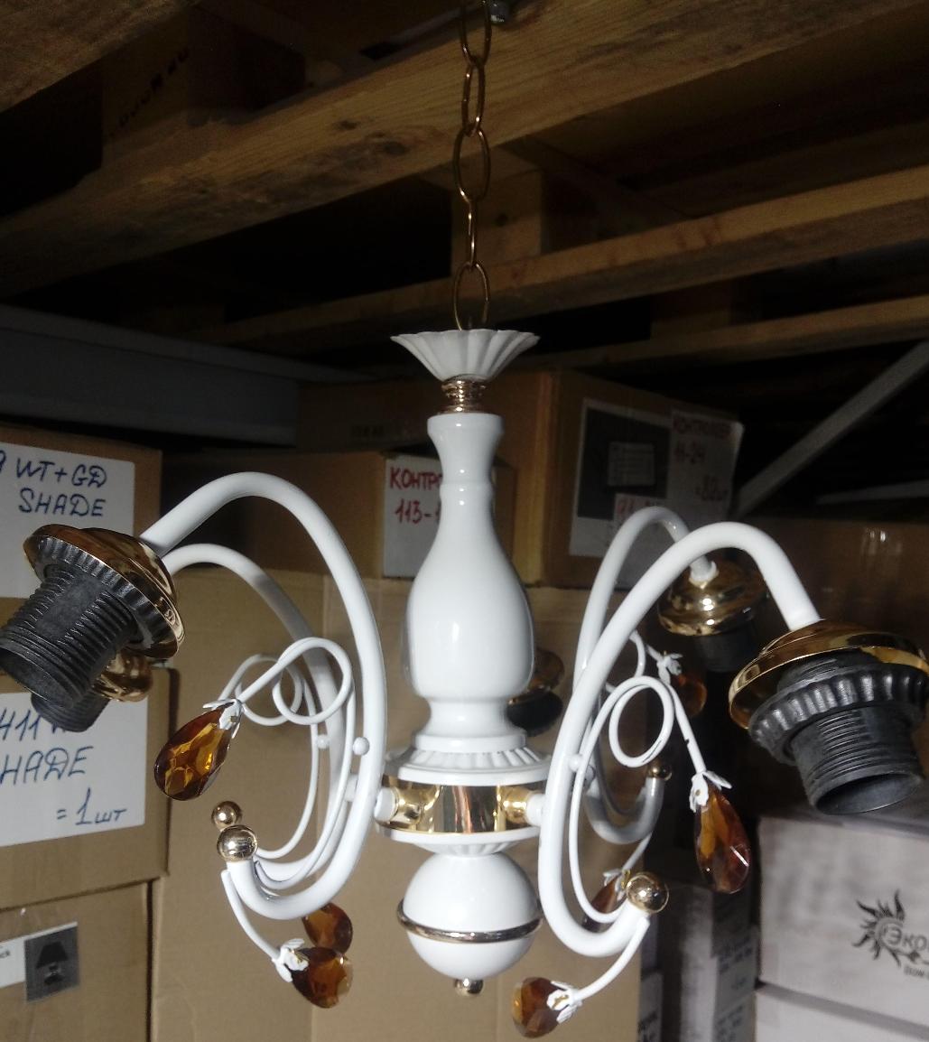 Люстра классическая 04B/5WT - б/у