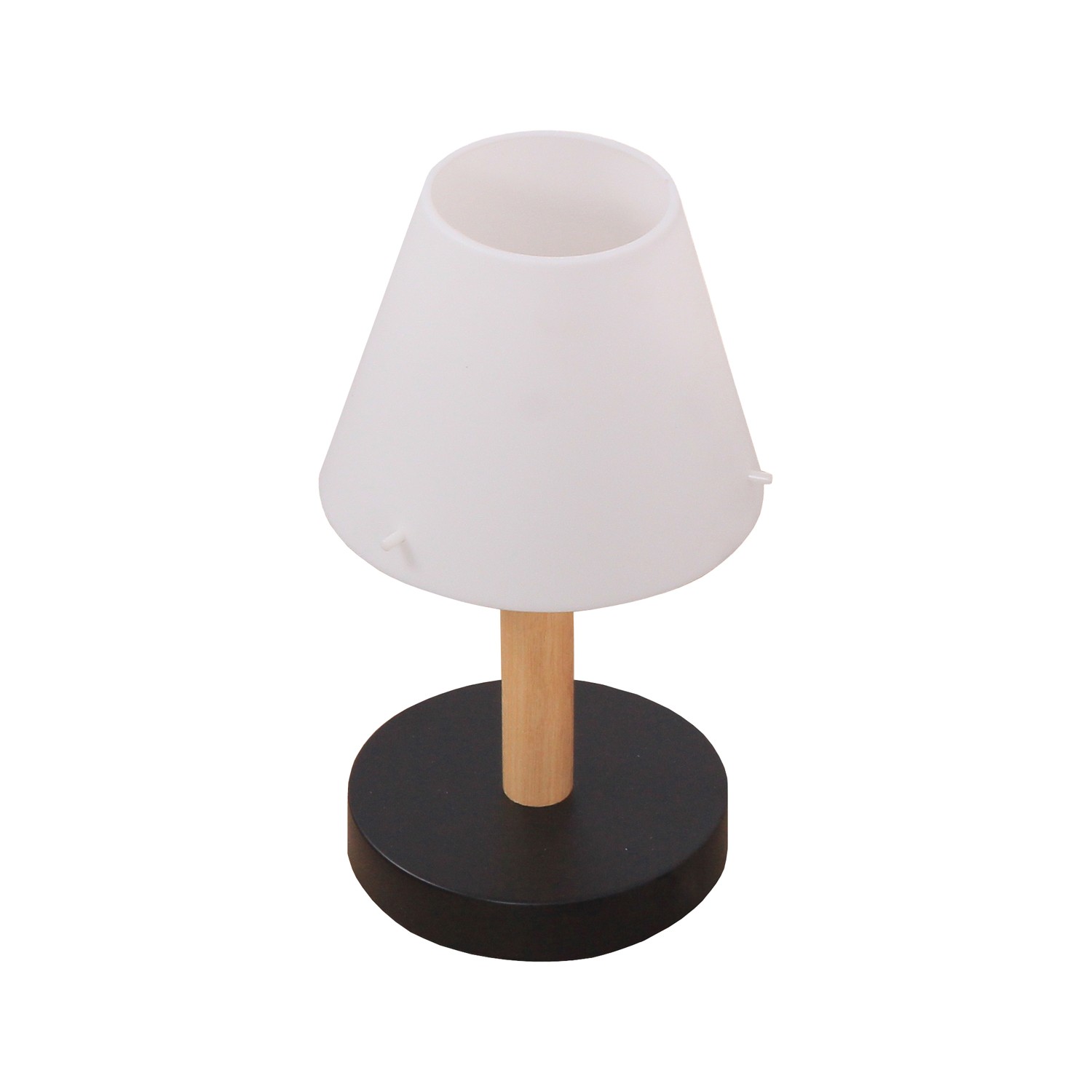 Настольная лампа 10013/1T BK WT - другой абажур