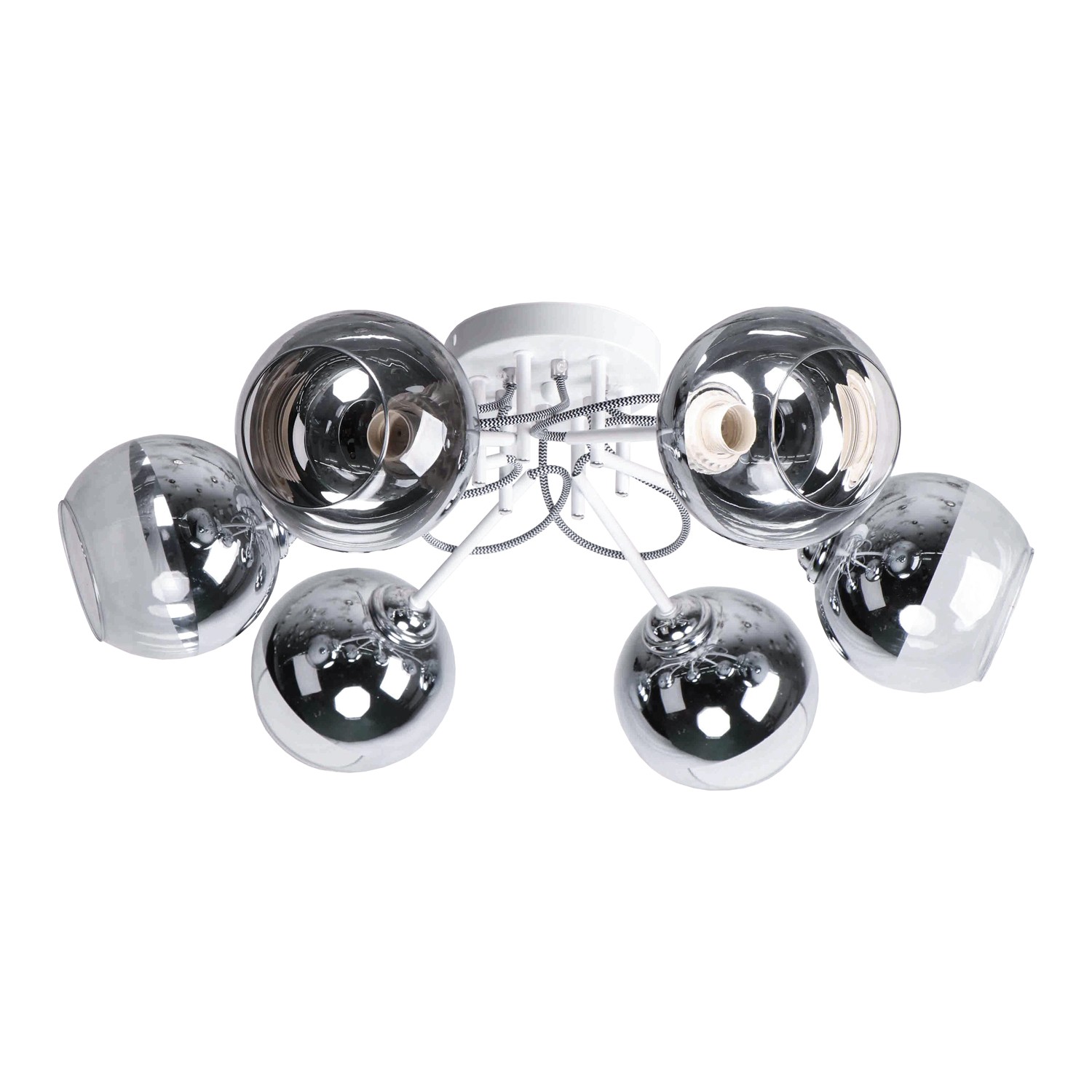 Потолочный светильник 10099/6WT SM+CL - мелкие царапины, без плафонов