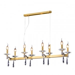 Потолочная люстра G21148/8L ASL+BRS+CL купить оптом в ЭкономСвет