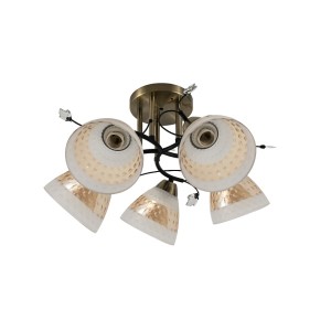 Люстра классическая 12260/5AB+BK WT+TEA купить оптом в ЭкономСвет