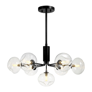 Потолочная люстра G31109/7BK CL купить оптом в ЭкономСвет