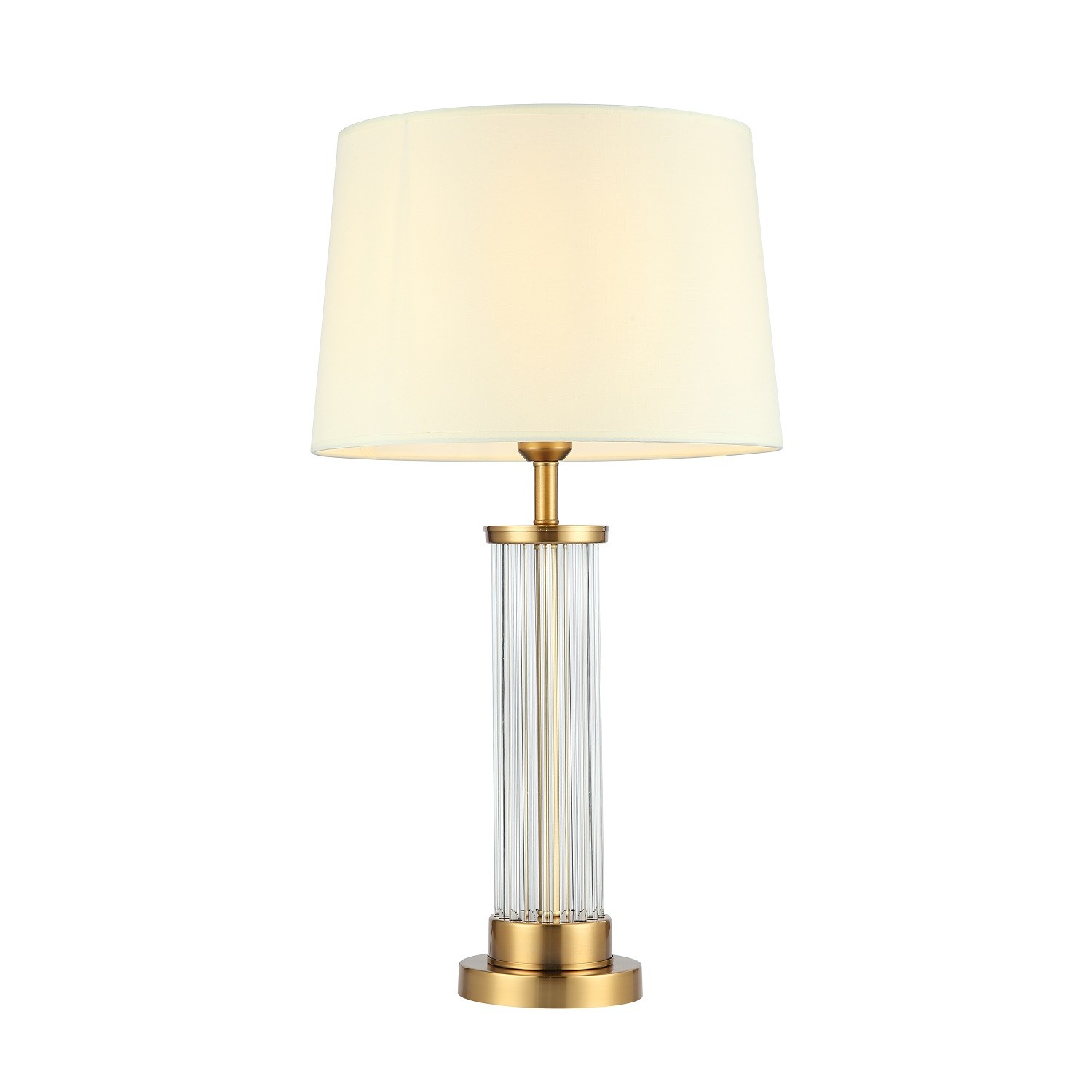 Настольная лампа G32145/1T BRS+CL WT