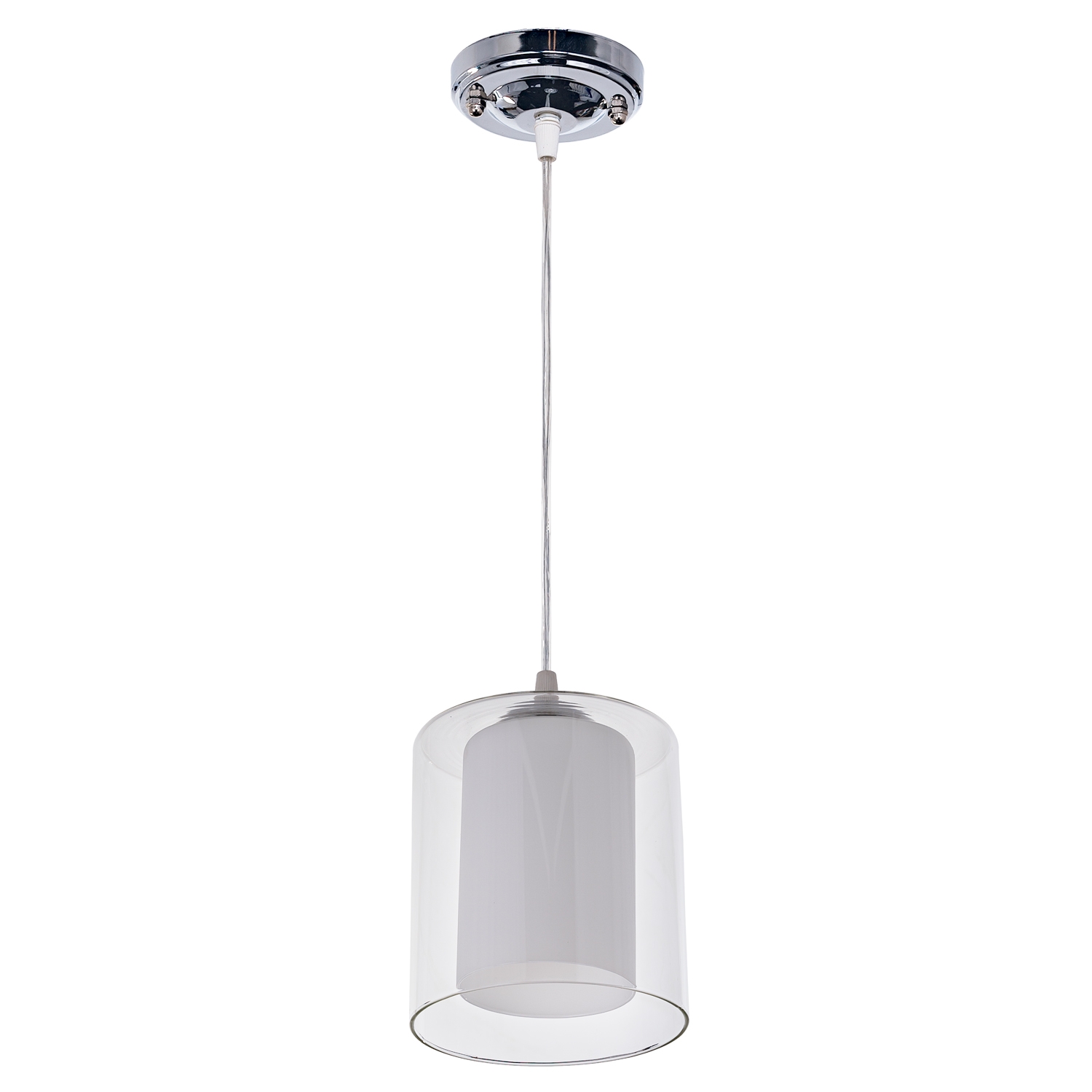 Подвесной светильник 090/1CR WT+CL