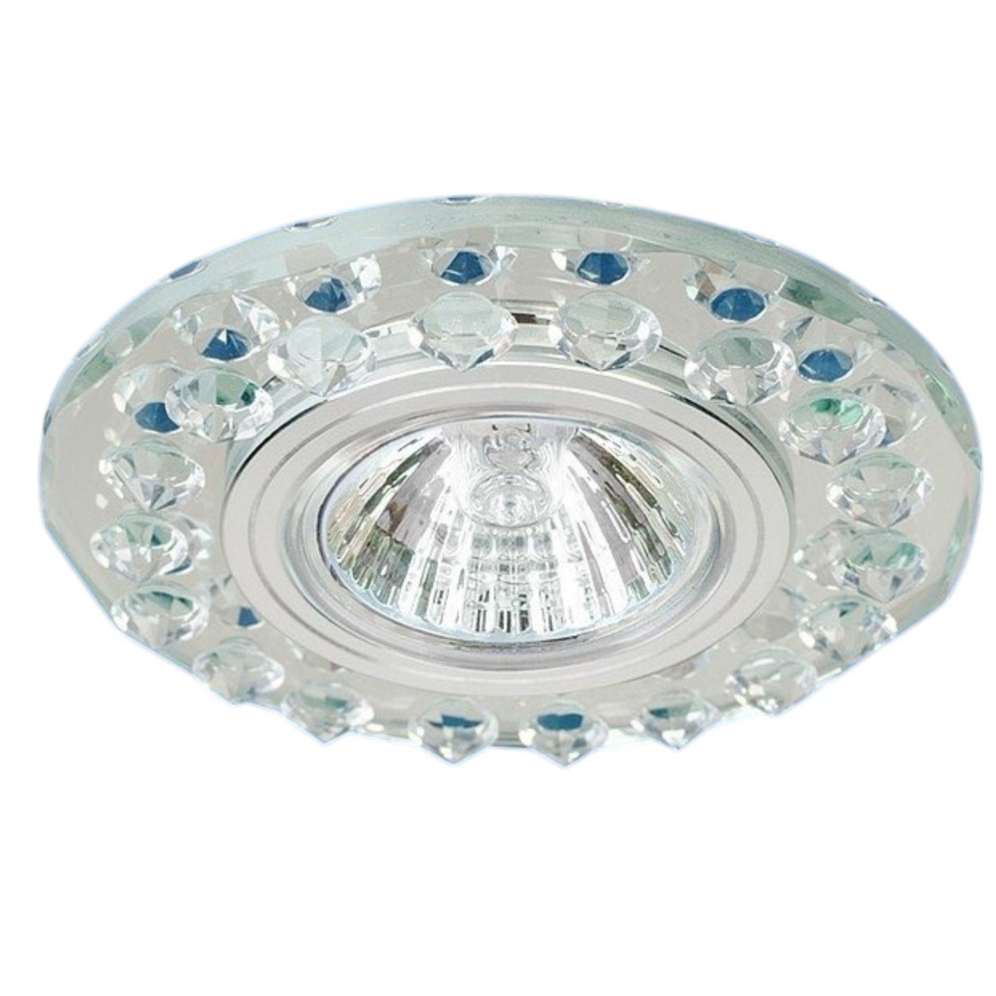 Точечный светильник D2001 CR WT+CL